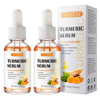 SEFUDUN Private Label Formula Alami Aroma Segar Kunyit Penghilang Flek Hitam Serum Wajah Kunyit