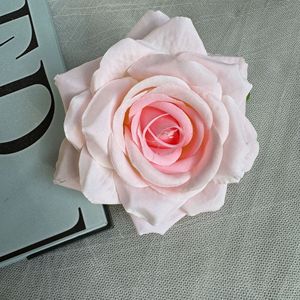 Cabeza de Rosa Artificial Jinxi de 10cm, de Seda, para Decoración de Bodas, Pasteles, Autos, Manualidades y Decoración del Hogar - Product Image 4