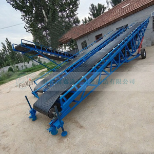 <b>Belt</b> Conveyor 600mm Width Adjustable Speed 5.5 Kw Rubber <b>Belt</b> For Construction <b>Works</b> - Product Image 2