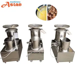 Bakery Egg White Liquid Separator Beater Egg Shelling Cracking Separating Machine Eggshell Breaking Machine