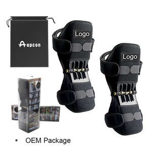 Super Power Soft Rodillera Soporte Brace Band Antideslizante Power Lift Spring Force Tendón con Booster Almohadilla protectora - Product Image 6
