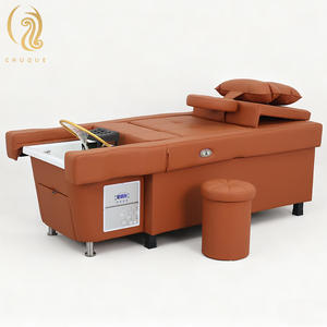 Sillón de Peluquería Eléctrico con Control Remoto, Hidroterapia para la Cabeza, Elevación de Espalda, Cuidado de los Pies, Lavado de Cabello, Mesa de Masaje para Pies - Product Image 2