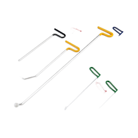 Kit d'outils compact 8 pièces pour la réparation de bosses sans peinture, baguettes en acier inoxydable 420, compatibles Porsche, fabriqué à Taïwan, sac de transport, OEM acceptable