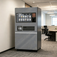 Distributeur automatique de boissons intelligent 3-en-1, café frais, thé, avec distribution automatique de gobelets