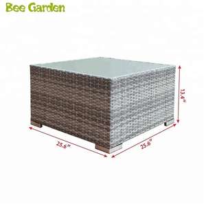 ชุดโซฟาหวายหวาย5ที่นั่งชุดสนทนาสไตล์โมเดิร์นเฟอร์นิเจอร์กลางแจ้งสไตล์โมเดิร์น - Product Image 2