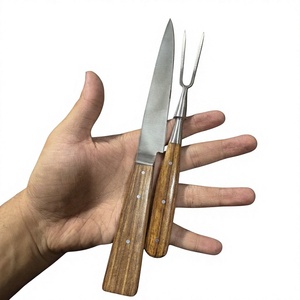 Ensemble de couteaux de cuisine médiévaux faits à la main pour les détaillants - Product Image 1