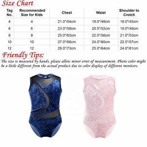 4-16 Venta al por mayor Traje de baile Niños Niñas Competición Gimnasia Leotardo Mono Entrenamiento Ropa de baile Ballet Escenario Ropa de baile - Product Image 6