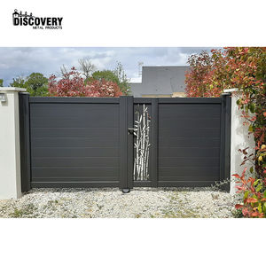 Portails de jardin <span class=keywords><strong>en</strong></span> aluminium à commande électrique personnalisés <span class=keywords><strong>en</strong></span> usine, durables, portails principaux pour les maisons - Product Image 2