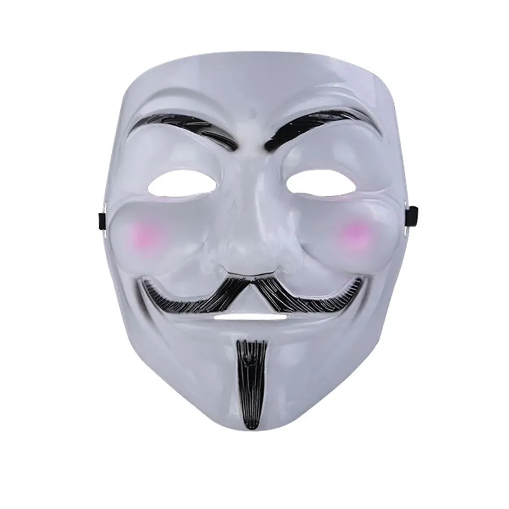 Halloween Masks V for Vendetta Mask Guy Fawkes Anonymous Fancy Dress Cosplay Costume