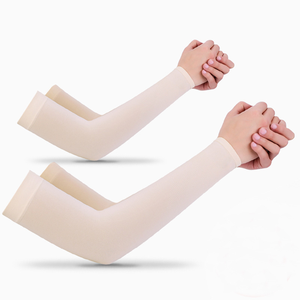 Manchons de protection UV en soie tricotés en plein air pour le cyclisme à moteur Basketball Golf Ice Sports Sleeves sunscreen Arm Sleeve - Product Image 6