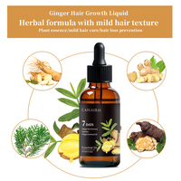 Meilleure qualité traitement de la perte de cheveux sérum prévention de la croissance des cheveux réparation du cuir chevelu croissance rapide gingembre croissance des cheveux huile essentielle