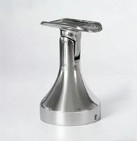 Accroche-tête réglable en acier inoxydable pour rampe d'escalier
