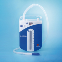 Système de drainage en Chine Produit un matériau de qualité médicale Système de drainage thoracique à joint sec jetable