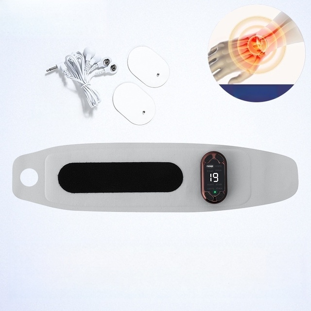 WEARABLE EMS BELT for ABS BUTTOCKS and THIGHS MUSCLE TONING WITHOUT EXERCISE CORDLESS RECHARGEABLE DESIGN WITH SKIN FRIENDLY