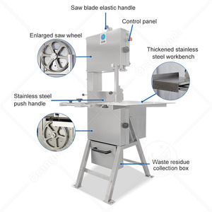 ORME Scie à os de viande congelée industrielle Scie à os verticale portable pour poulet Prix de la machine - Product Image 2