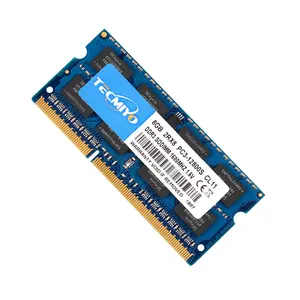 Tecmiyo nhà máy RAM DDR3 2GB 4GB 8GB 1600MHz SODIMM Memoria DDR3 4GB RAM máy tính xách tay 8GB RAM DDR3 8GB