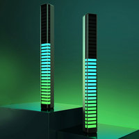 Rvb RGBW RF application intelligente, commande vocale, rythme de musique, lumière d'ambiance de voiture, lumière de ramassage sonore 3D, offre spéciale