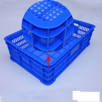 Panier de rangement en plastique maillé - Durable, écologique, empilable pour une organisation efficace et une manipulation facile