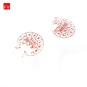 Tùy Chỉnh Trứng Shell Sticker Trống Tự An Ninh Phá Hủy Nhãn - Product Image 2