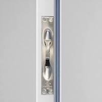   Porte double coupe-feu en acier homologuée 180 minutes avec fenêtre de vision pour appartement, bureau, bâtiment commercial moderne