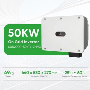 Smart PV Controller SUN2000-50KTL-ZHM3 50KW on Grid String Solar Inverter with Mppt for Solar System