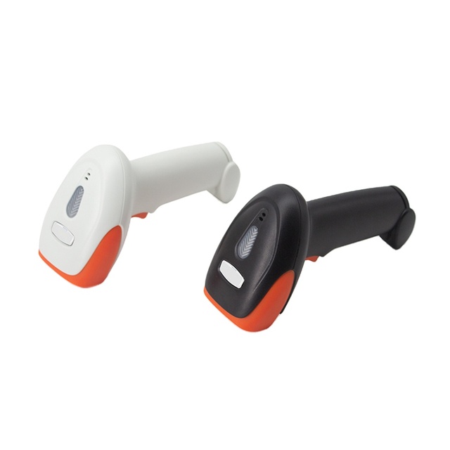 Portable Wireless 1D 2D QR Handheld Barcode Scanner Gun with USB Interface CMOS Light Source IMAGER Reading Mode Stock Product