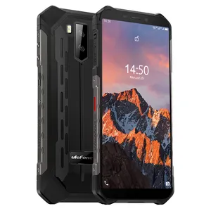 Ulefone Armor X5 Pro 스마트 폰 4GB + 64GB 안드로이드 10.0 OTG NFC 얼굴 잠금 해제 IP68 방수 5000mAh 휴대 전화 4G LTE 전화