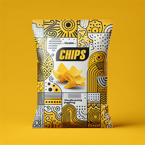 Film d'Emballage Personnalisé de Qualité Alimentaire pour Chips de Banane et Pomme de Terre, Fabrication sur Mesure en Usine - Product Image 1