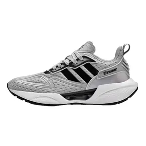 Venta al por mayor de zapatillas blancas con aumento de altura, zapatillas deportivas marrones informales para hombre, zapatillas de tenis para correr para hombre