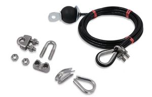 Aggiornamento del cavo di fissaggio della puleggia della macchina tricipite Trainer Gym Lat tirare giù la corda - Product Image 6