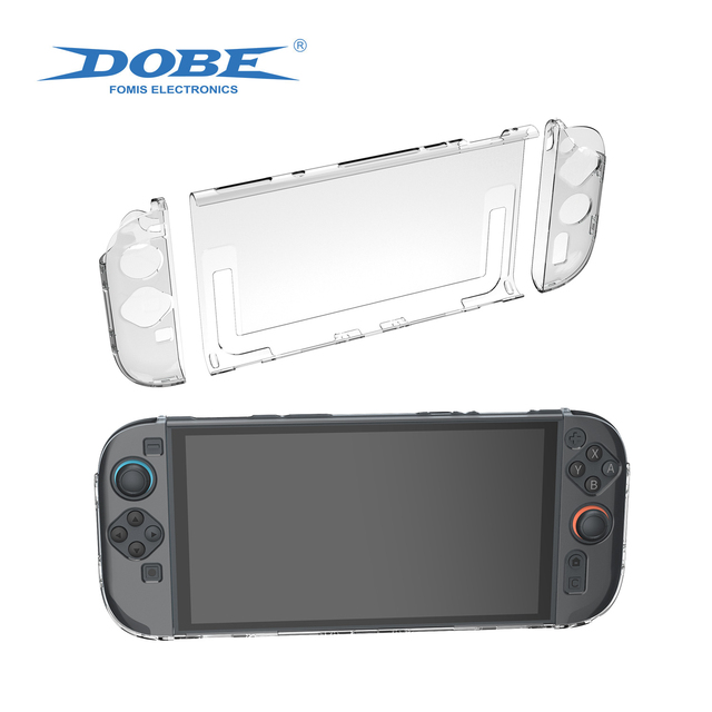 DOBE Switch 2 Case Accessories Transparent Split Crystal Case Protective Case for Nintendo Switch2 Game Accessories