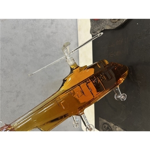 <span class=keywords><strong>Carafe</strong></span> à whisky en forme d'hélicoptère personnalisée pour vin, bourbon et spiritueux, fabriquée à la main, vente en gros en usine, article en vrac - Product Image 6