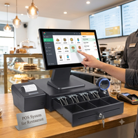 Sistema POS con Pantalla Táctil de 15.6 Pulgadas, Venta al por Mayor, Sistema POS Todo en Uno para Tiendas Minoristas y Restaurantes