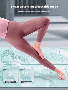 Mới Nhà Tập Thể Dục 80Cm Da Lộn Không-Trượt Yoga <span class=keywords><strong>Mat</strong></span> Có Thể Gập Lại Với Sốc Hấp Thụ Tính NĂNG Yên Tĩnh 1.5Mm Độ Dày Cho Sợi Dây thừng Bỏ qua - Product Image 3