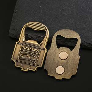 Aimants de réfrigérateur tendance, détails fins, aimant 3D en relief, en alliage de zinc, motif animal, aimant en laiton antique pour réfrigérateur - Product Image 2