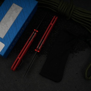 Cuchillo de Camping DIY OEM Más Vendido TREDKNIX BM535 Bugout con Hoja de Acero Inoxidable S30V, Puntas de Proyectil y Mango de Fibra de Vidrio de Nylon con Liberación por Tornillo - Product Image 4