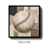 Affiches encadrées, tableaux et œuvres d'art pour la maison, thème Coquette Preppy, pour les jours de match, les équipes de softball, les mamans et les cadeaux pour mamans