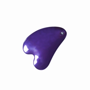 Planche de Guasha en alliage de zinc de petite taille, couleur personnalisée, pour massage facial et lifting - Product Image 6