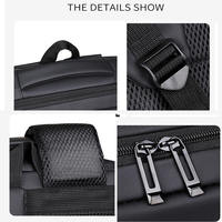 Mochila de Negocios Inteligente Antirrobo Unisex de Lujo, Forro de Poliéster Impermeable, Material Oxford, Cierre de Cremallera, para la Escuela y Viajes