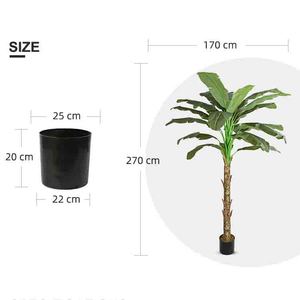 <span class=keywords><strong>Albero</strong></span> di Banana artificiale alto 270cm con finto <span class=keywords><strong>albero</strong></span> realistico <span class=keywords><strong>corteccia</strong></span> di <span class=keywords><strong>albero</strong></span> finto finto finto finto vaso in vaso per la decorazione di casa modello Hotel - Product Image 6