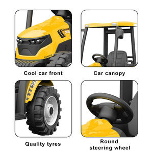 Nuevo <span class=keywords><strong>Tractor</strong></span> eléctrico Ride 12V10AH Batería Ride on Car Suministro de fábrica Control remoto Farmer <span class=keywords><strong>Tractor</strong></span> Juguetes para niños - Product Image 3