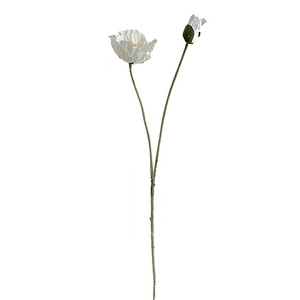 Boda hogar Oficina dormitorio decoración 105cm Multicolor seda artificial flor ramo amapola maíz al por mayor - Product Image 3