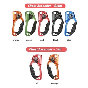 Ascendedor de Cuerda para Escalada, de Aluminio Rojo, Portátil, para Equipo de Escalada en Roca - Product Image 3
