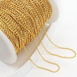 Cadena de Joyería DEE.<span class=keywords><strong>LUN</strong></span>, Chapada en Oro de 18K, Latón, Forma Irregular, para Hacer Collares, Pulseras y Pendientes - Product Image 4