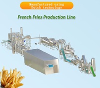 Machine à fabriquer des frites surgelées certifiée CE, durable, capacité adaptée à la ligne de production pour les entreprises de pommes de terre