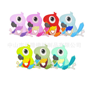Owl Shape <b>Silicone</b> Teething <b>Beads</b> For Babies 0 24 Months Soft Toy Unisex - Product Image 5