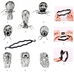 Outil de coiffure pour tresses faites main, aiguille à tirer pour tresses latérales, accessoires pour chignons - Product Image 5