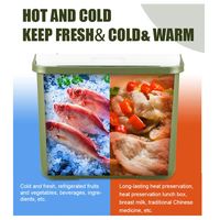 Boîte à glace de 5 à 24l pour garder la fraîcheur et la chaleur Portable pour le Camping, la randonnée, la pêche, les activités de fête
