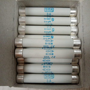 Fusible de Cartucho Siba 3A 1500V DC 10x85mm para Protección Eléctrica - Product Image 3