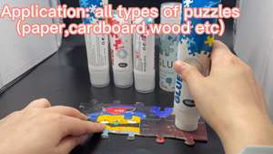 Pegamento Transparente de Secado Rápido Soluble en Agua WBG con Cabezal de Esponja para Accesorios de Rompecabezas - Product Image 4